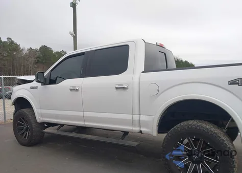 2018 Ford F-150 Lariat from USA, damaged, VIN 1FTEW1EG8JKC67313